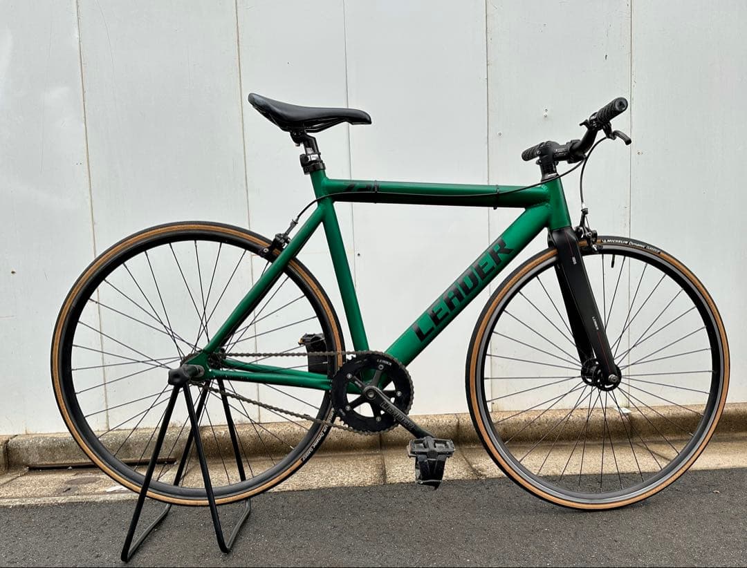 【送料込み】LEADER BIKE 721 グリーン サイズM