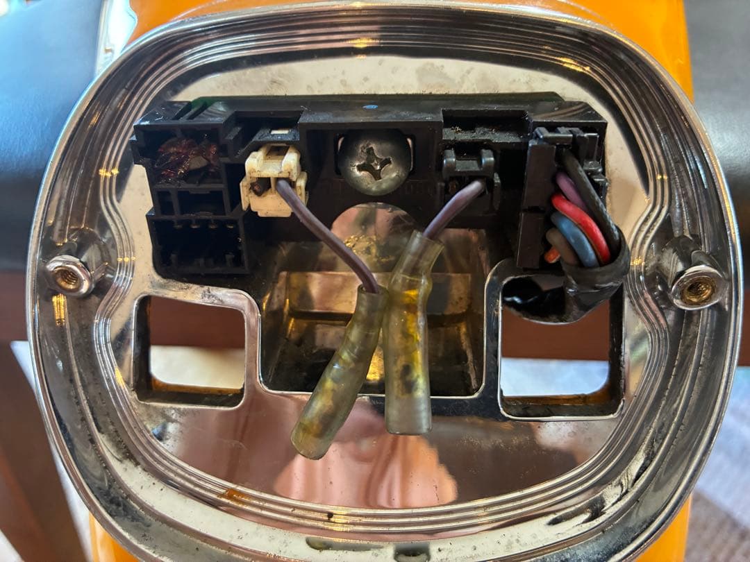 03年式XL1200S 純正前後フェンダー（イエロー）