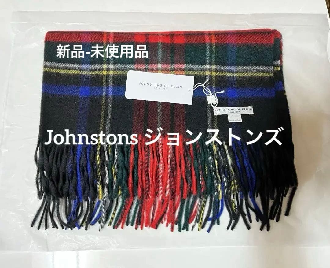 るんちゃん出品です。 　Johnstons カシミヤ100％ストール