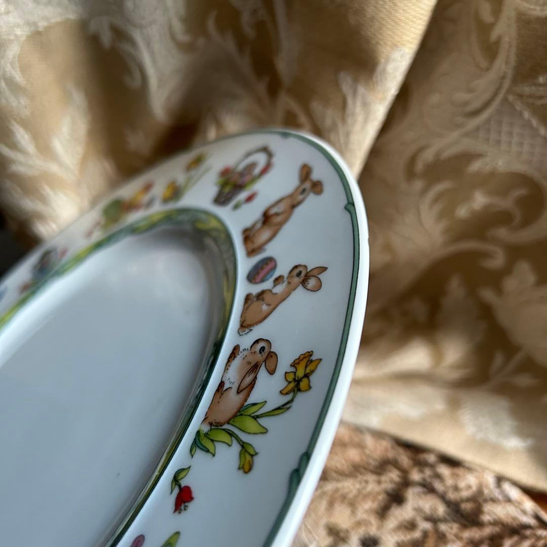 【ドイツ製】HUTSCHENREUTHER EasterRabbit新品チップ有