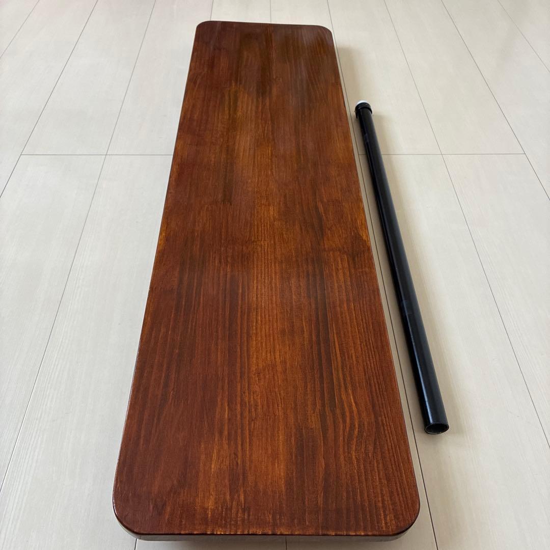 ハイエース　後部座席用木製テーブル（セカンドテーブル）