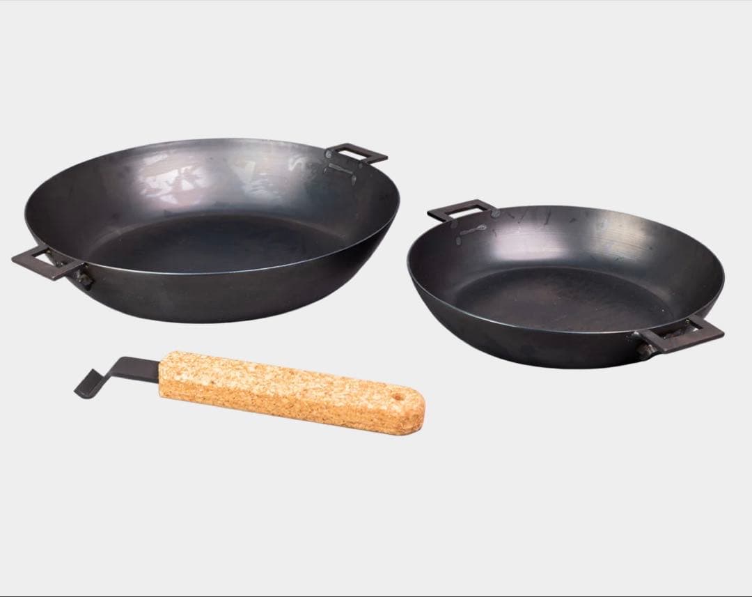 藤田金属 DISH PAN 20/26cmセット 着脱式ハンドル フライパン