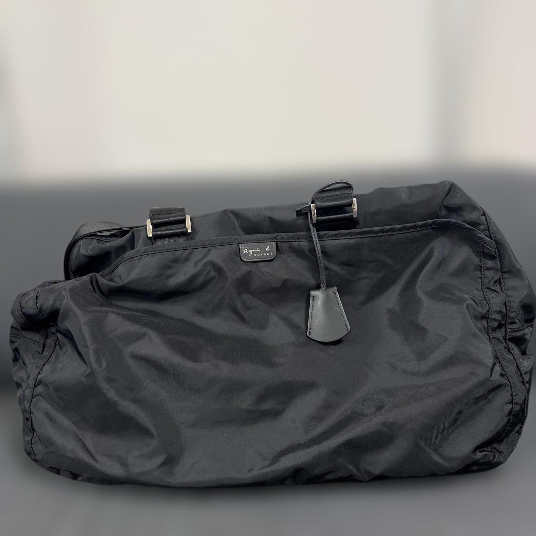 agnes b. voyage アニエスベー 2way ボストンバック　値下げ！