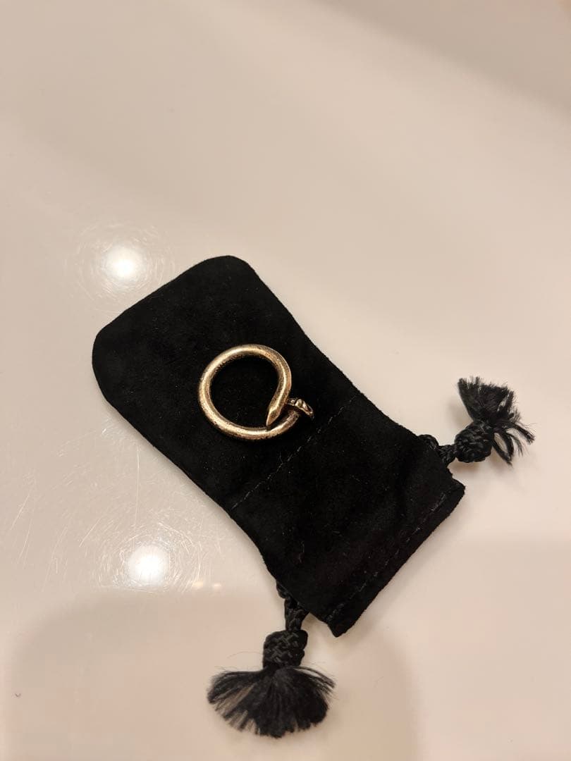 CHROME HEARTS ネイルクロスボールリング