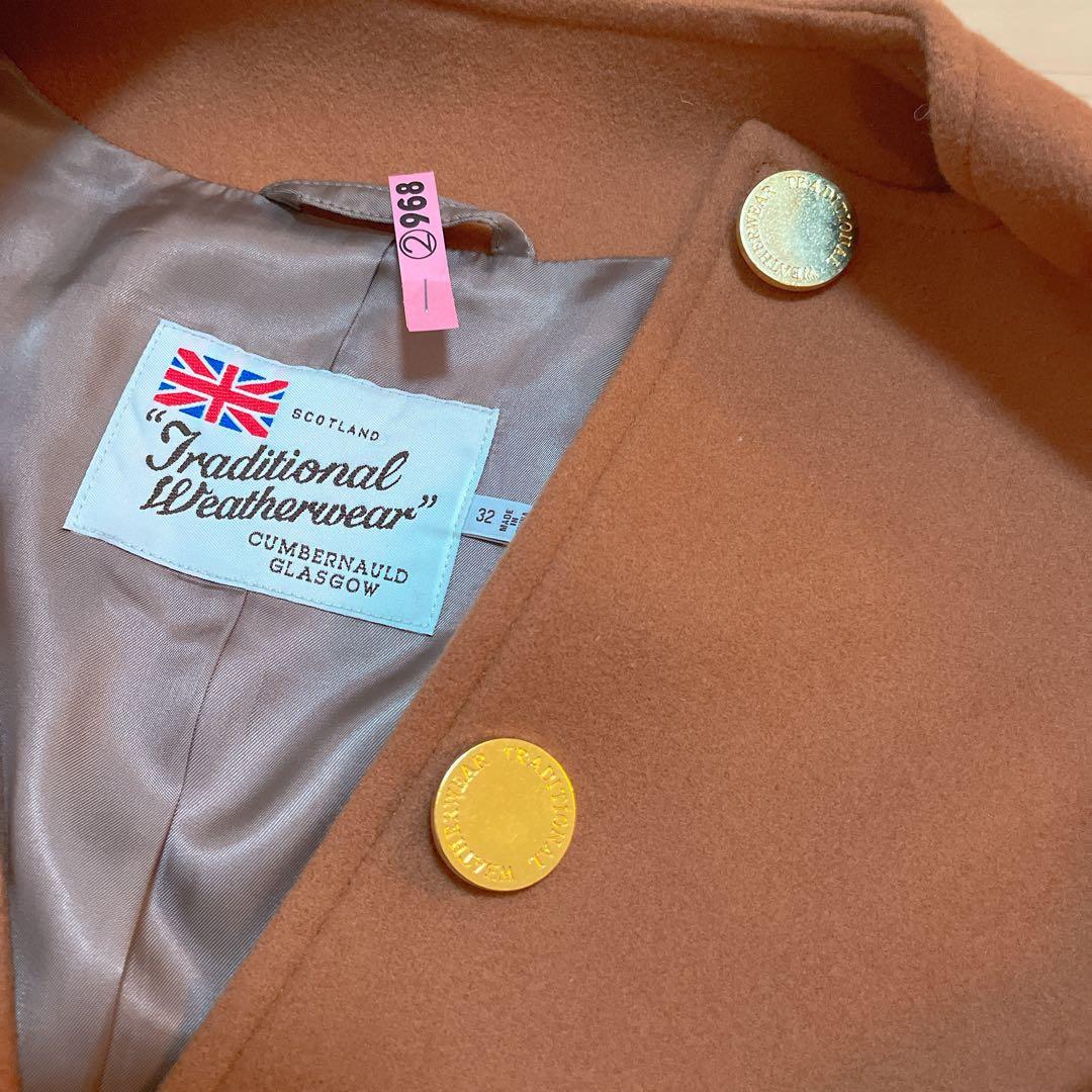 トラディショナルウェザーウェア　マールトン　サイズ32 ブラウンオーカー