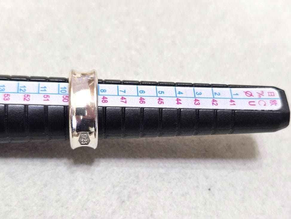 ティファニー　1837　SILVER925　シルバーリング　9号　42990