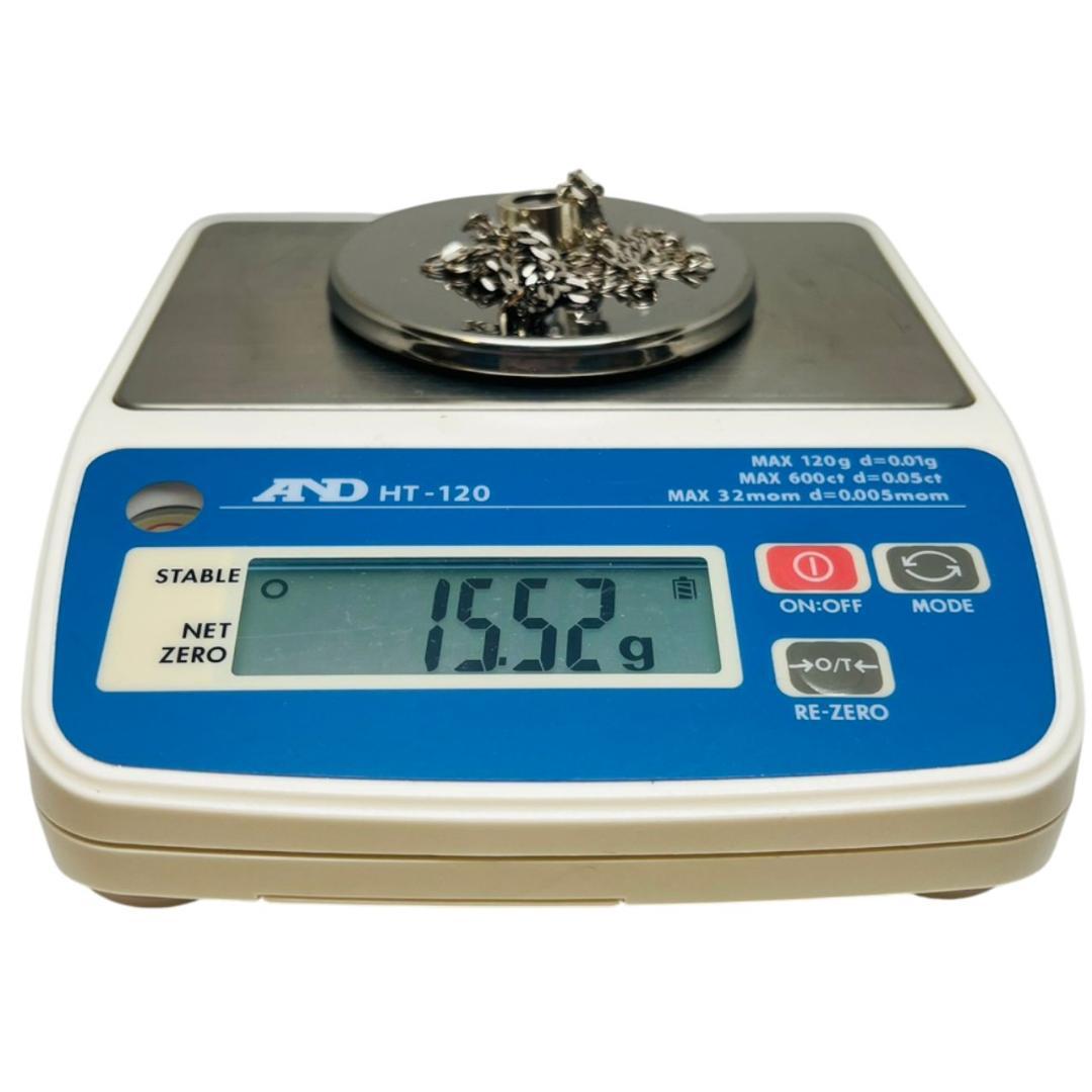 【美品】GUCCI カットアウト Gリングネックレス 喜平 シルバー ペンダント