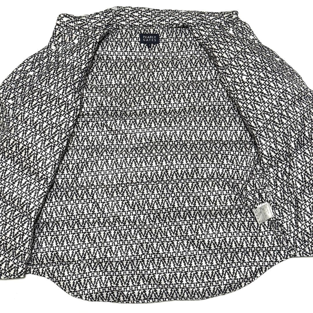 極美品 希少 パーリーゲイツ シャツ型ダウンジャケット インナーダウン