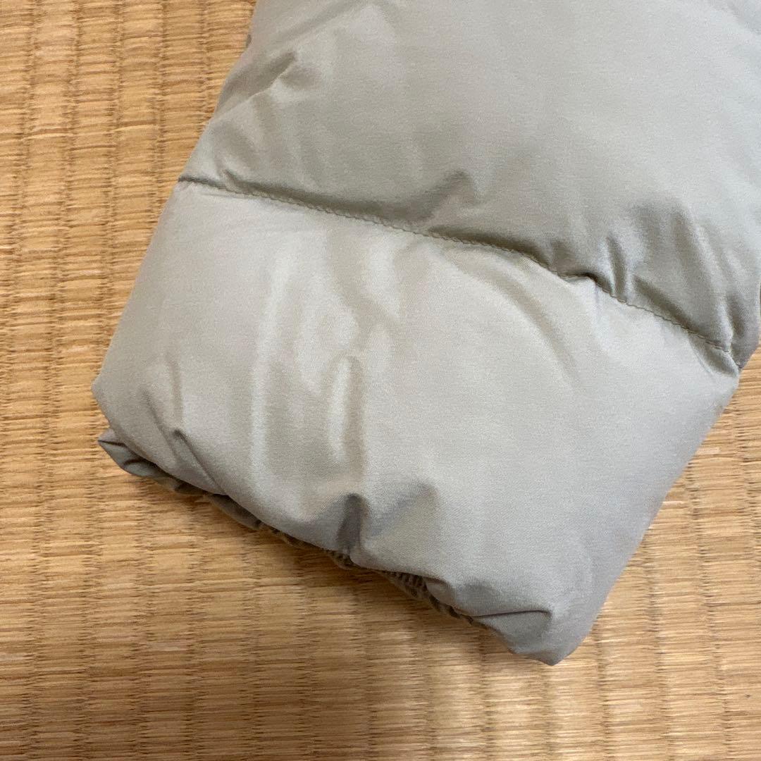 Marmot フード付きダウンジャケット ライトグレー