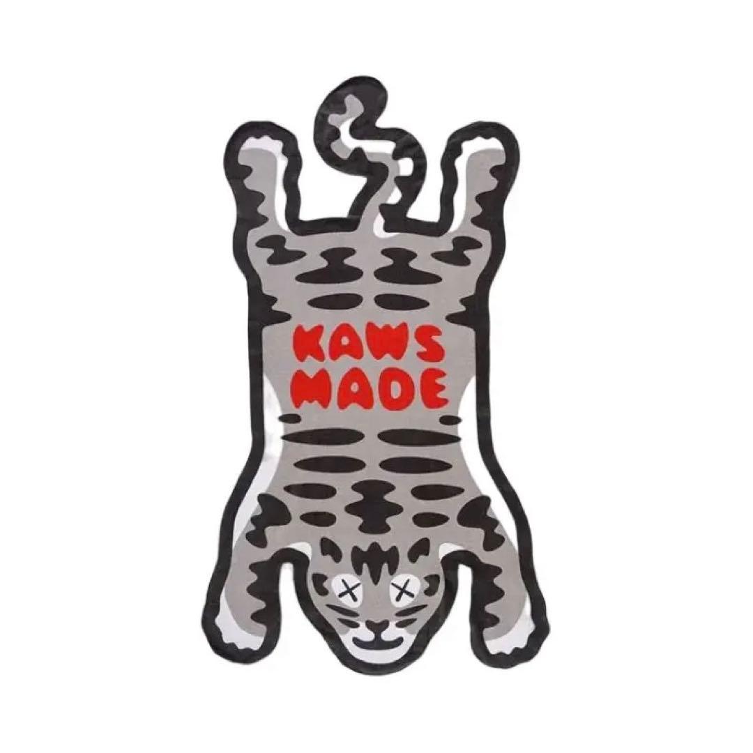 KAWS HUMAN MADE ビーチタオル グレー grey