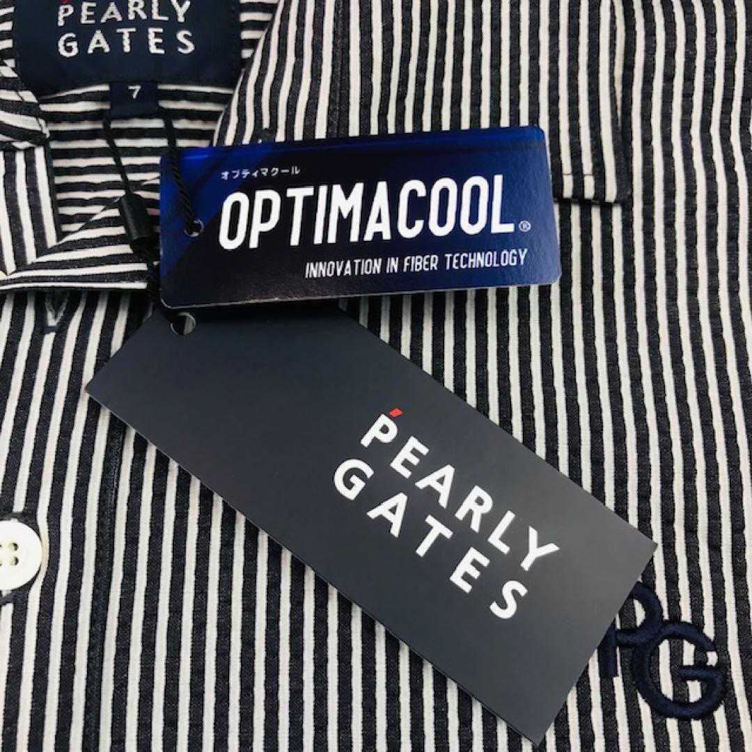 新品未使用★パーリーゲイツ・刺繍デザイン オプティマクール ポロシャツ(7)