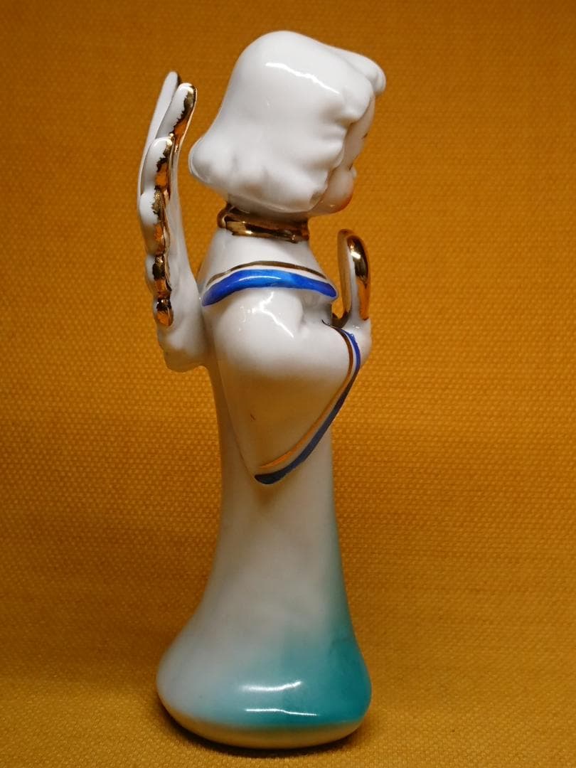 ビンテージ　人形　天使　陶器　置物　インテリア　工芸品　美術品　A2851