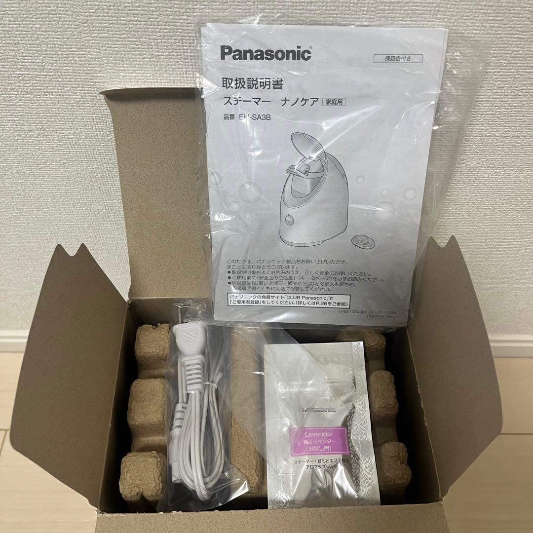 Panasonic ナノケア フェイススチーマー EH-SA3B-N