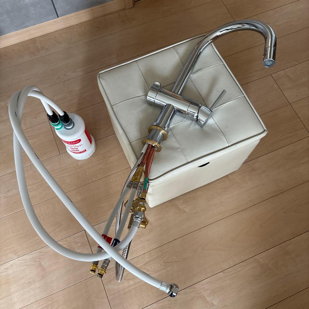 キッチン水栓　グローエcleansui 浄水器