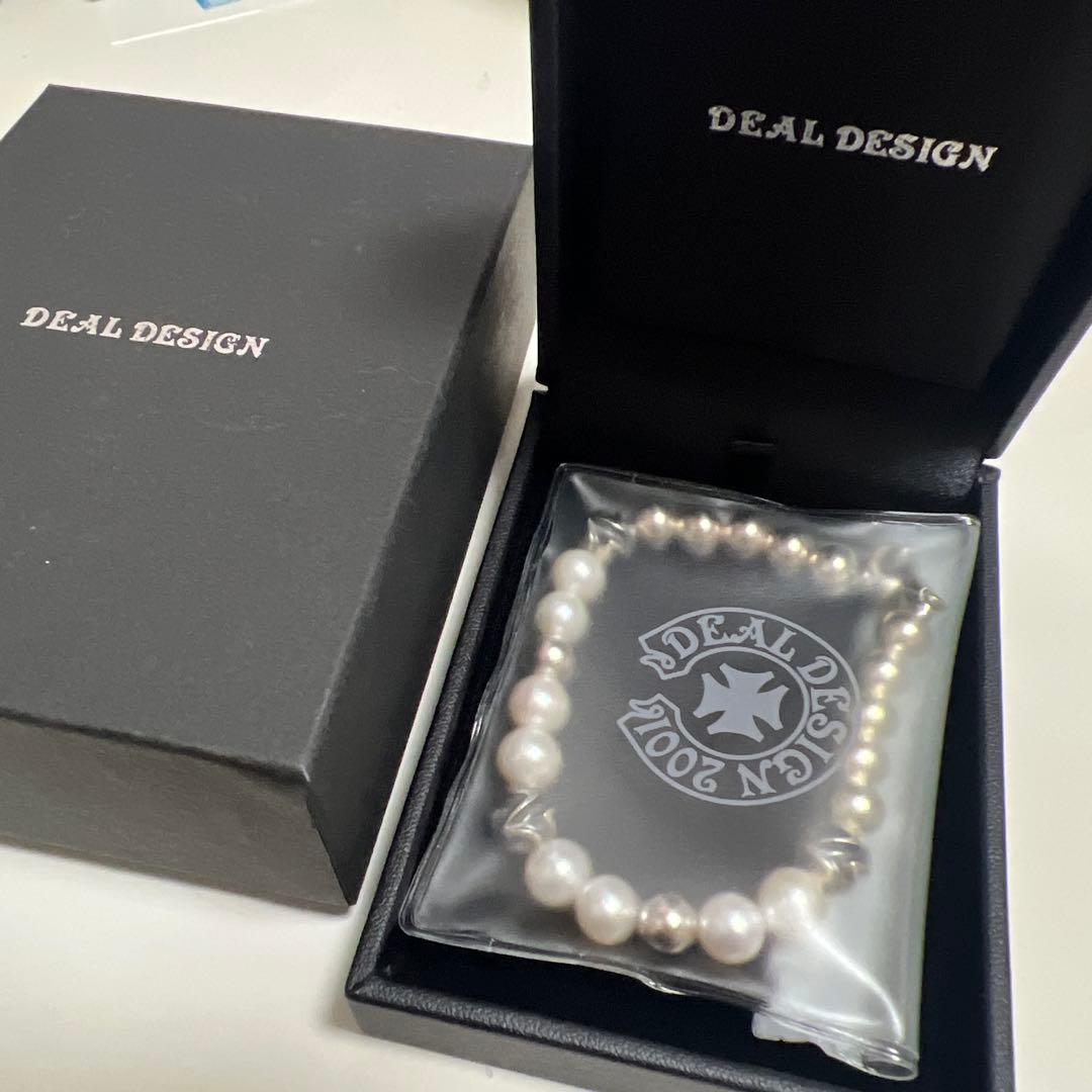 DEAL DESIGN パール シルバーブレスレット