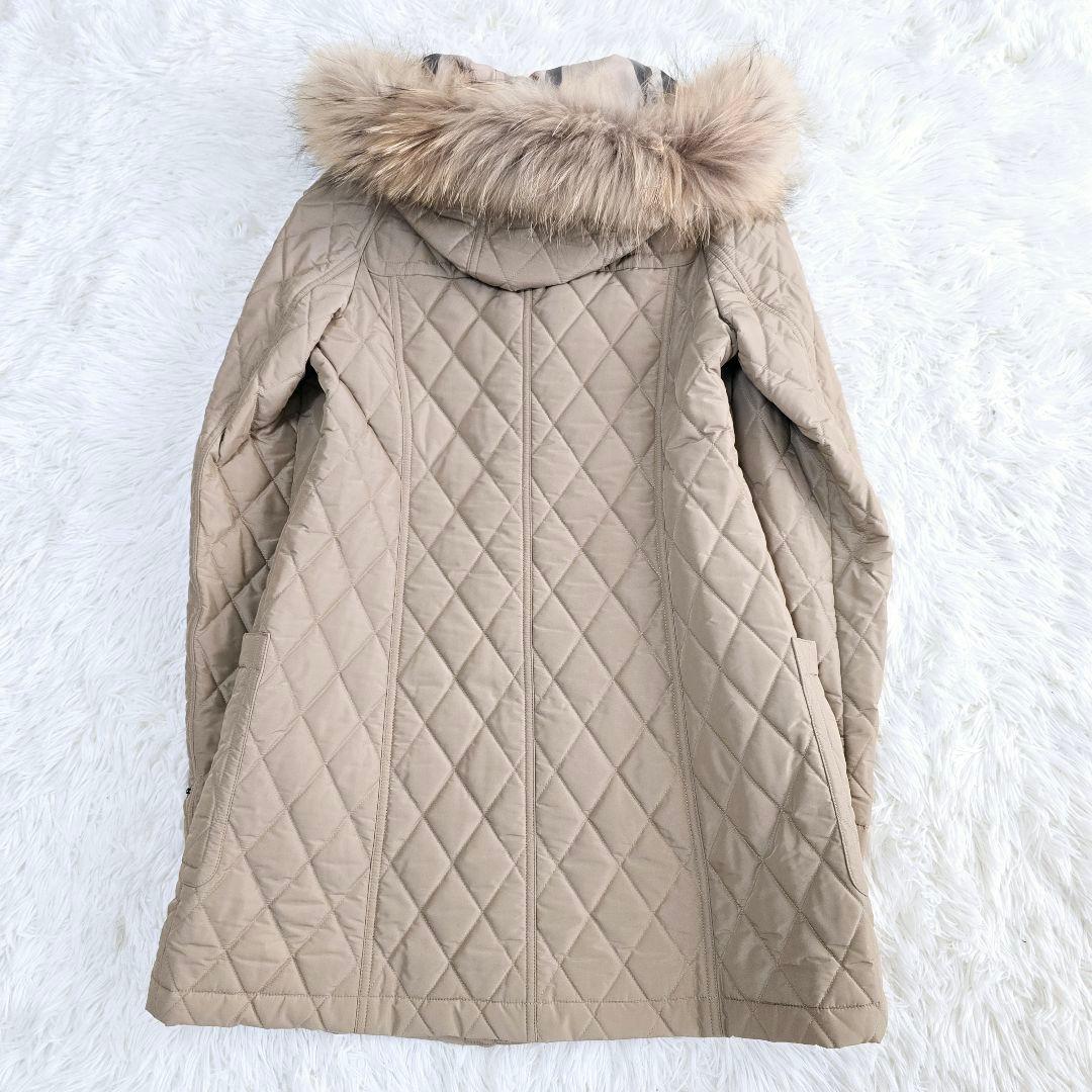 ふたるるちゃん様✨バーバリーロンドン キルティング ダッフルコート ファー