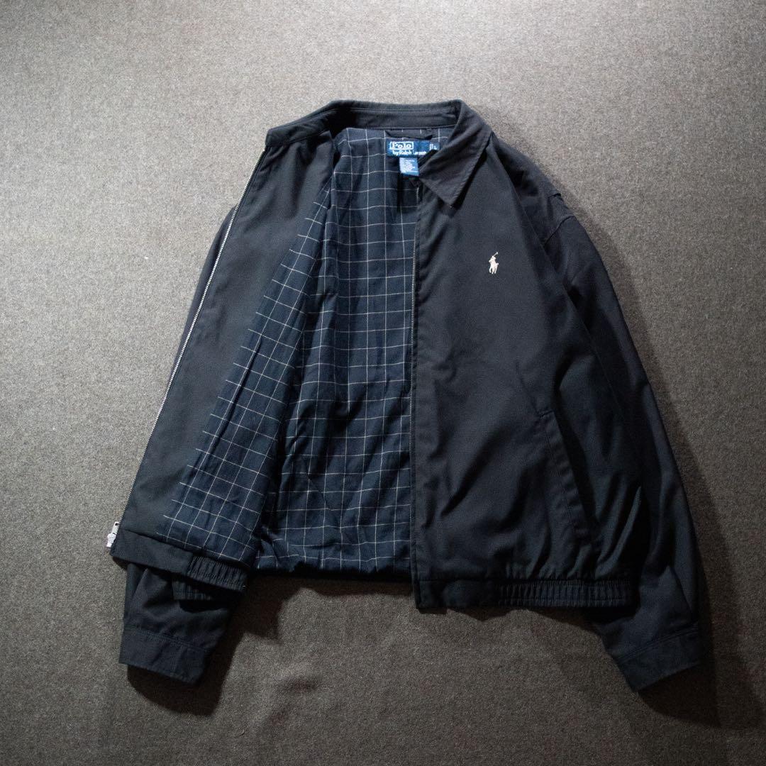 Polo by Ralph Lauren ピーチスキンスイングトップ　ハリントン