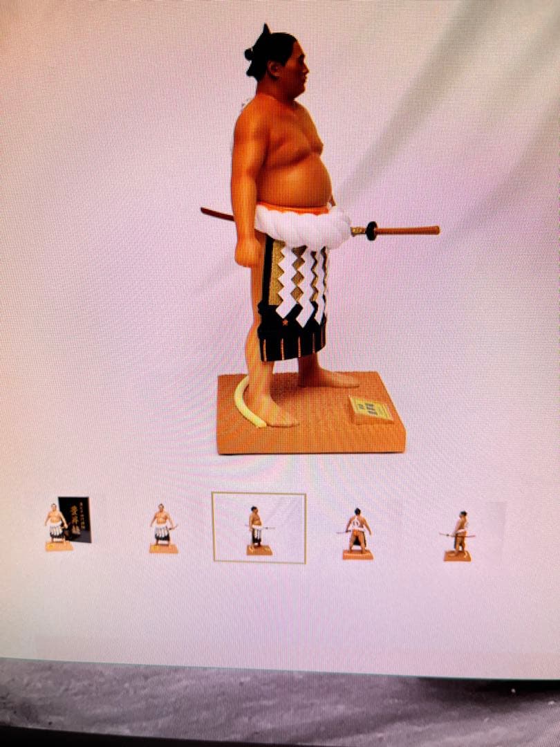 t*e様 横綱 豊昇龍 フィギュア 番付表付き