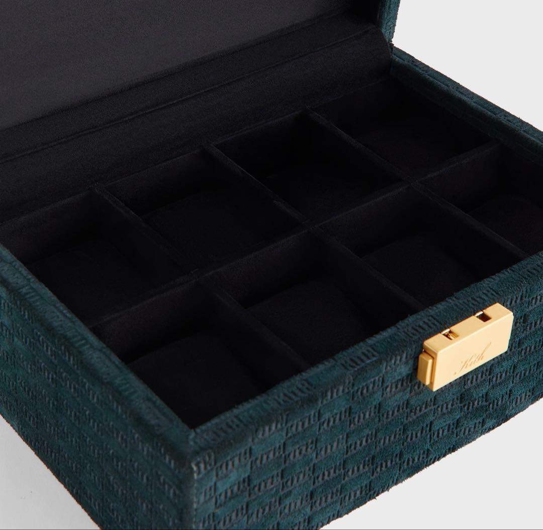 kith キス　モノグラムレザーウォッチボックス