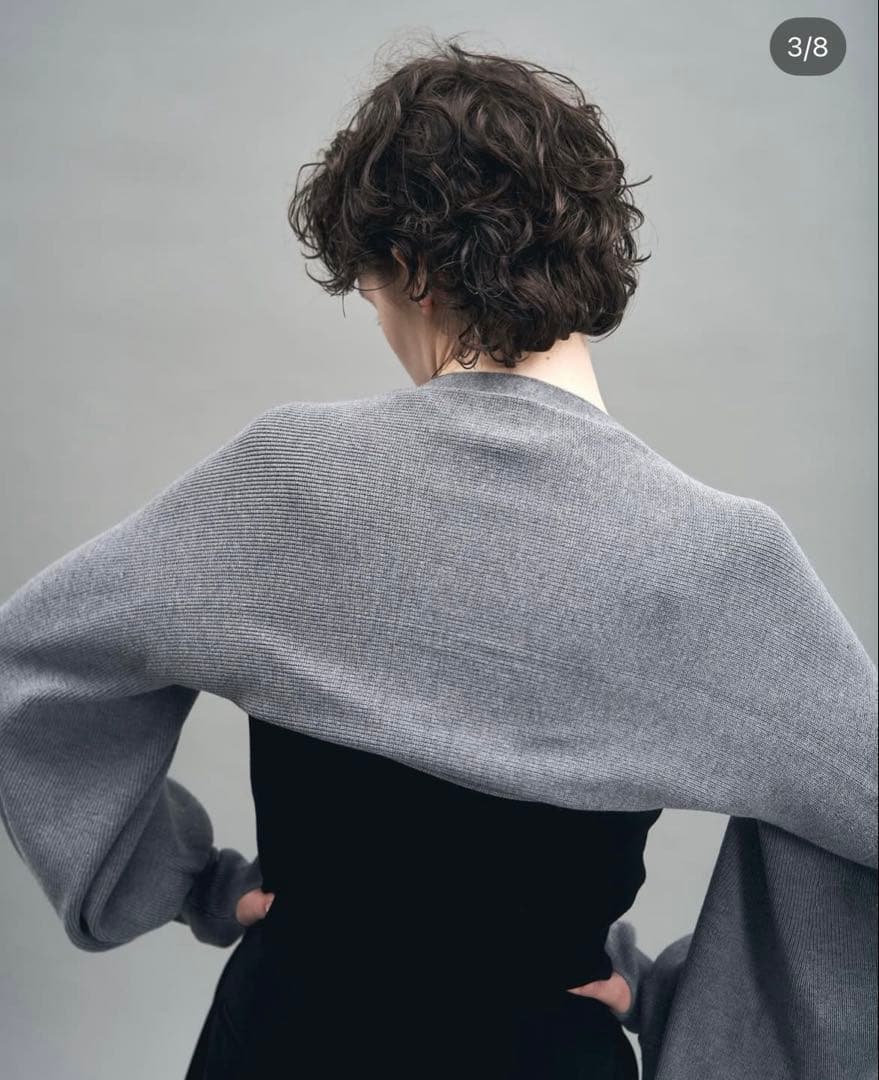 M*B様 MECRE ボリュームスリーブニットボレロ 新品タグ付 超レア¥198