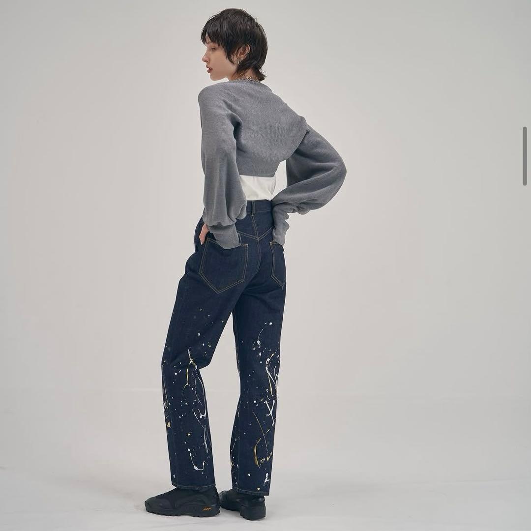 M*B様 MECRE ボリュームスリーブニットボレロ 新品タグ付 超レア¥198