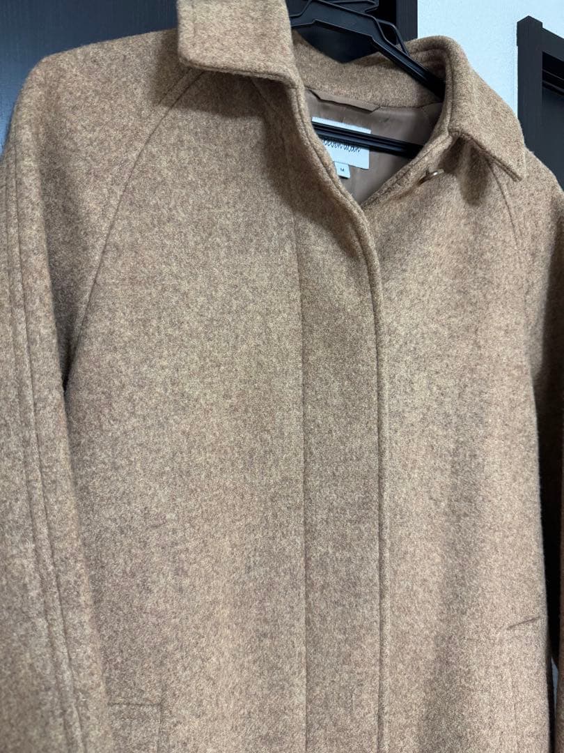 ジャケット・アウター MELTON LONG SOUTIEN COLLAR COAT