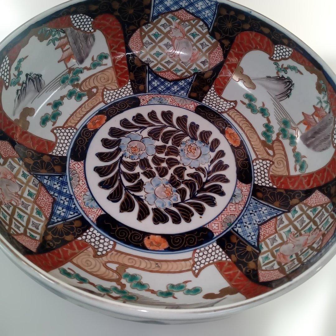 古伊万里　金彩 色絵 錦鉢 ボウルセット