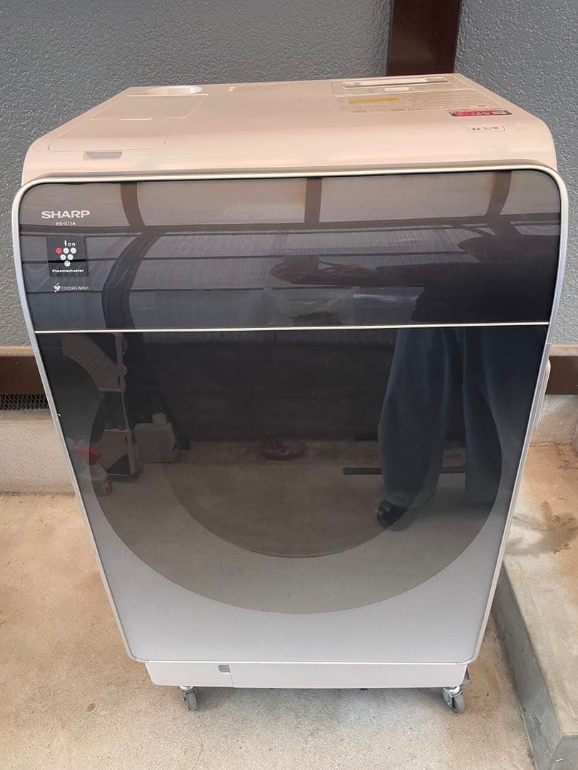 【納得の乾燥力❗️最上位機種❗️】シャープドラム式洗濯機ES-X11A-SL