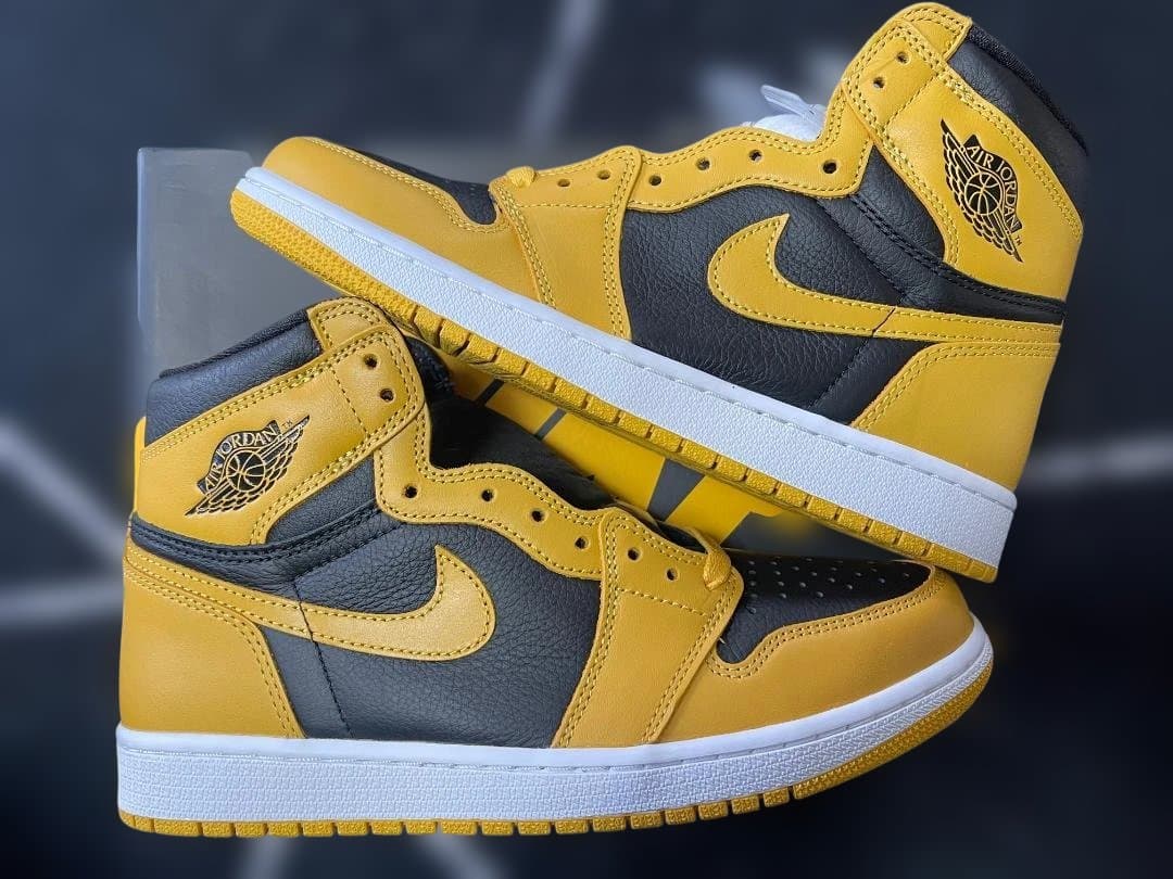 Nike Air Jordan 1 イエロー/グレー