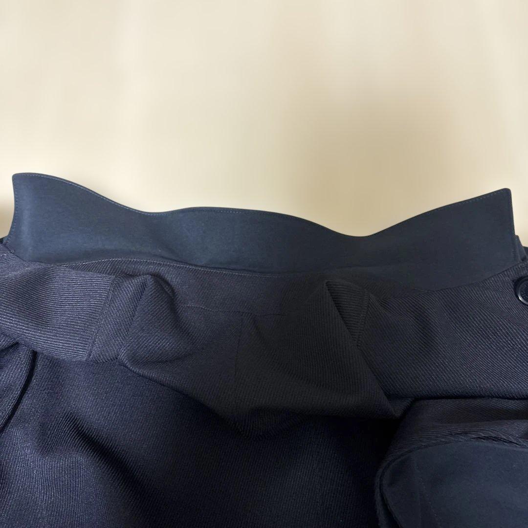 美品　マッキントッシュフィロソフィー　ネイビー ステンカラーコート