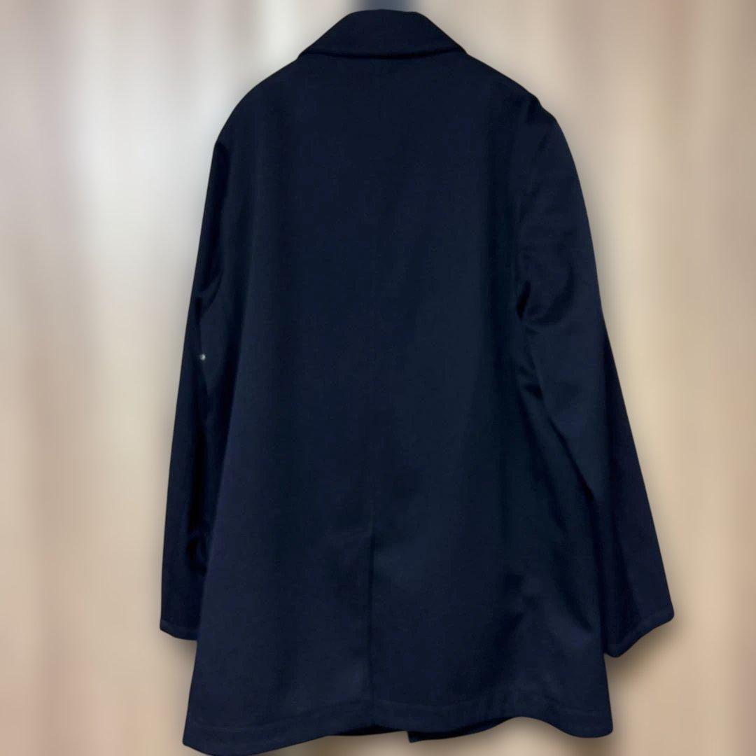 美品　マッキントッシュフィロソフィー　ネイビー ステンカラーコート