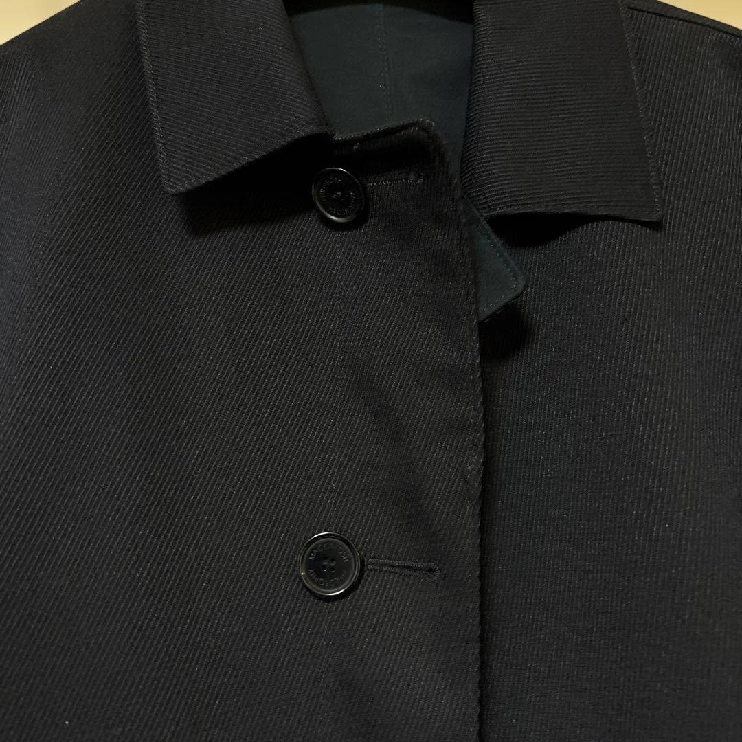 美品　マッキントッシュフィロソフィー　ネイビー ステンカラーコート