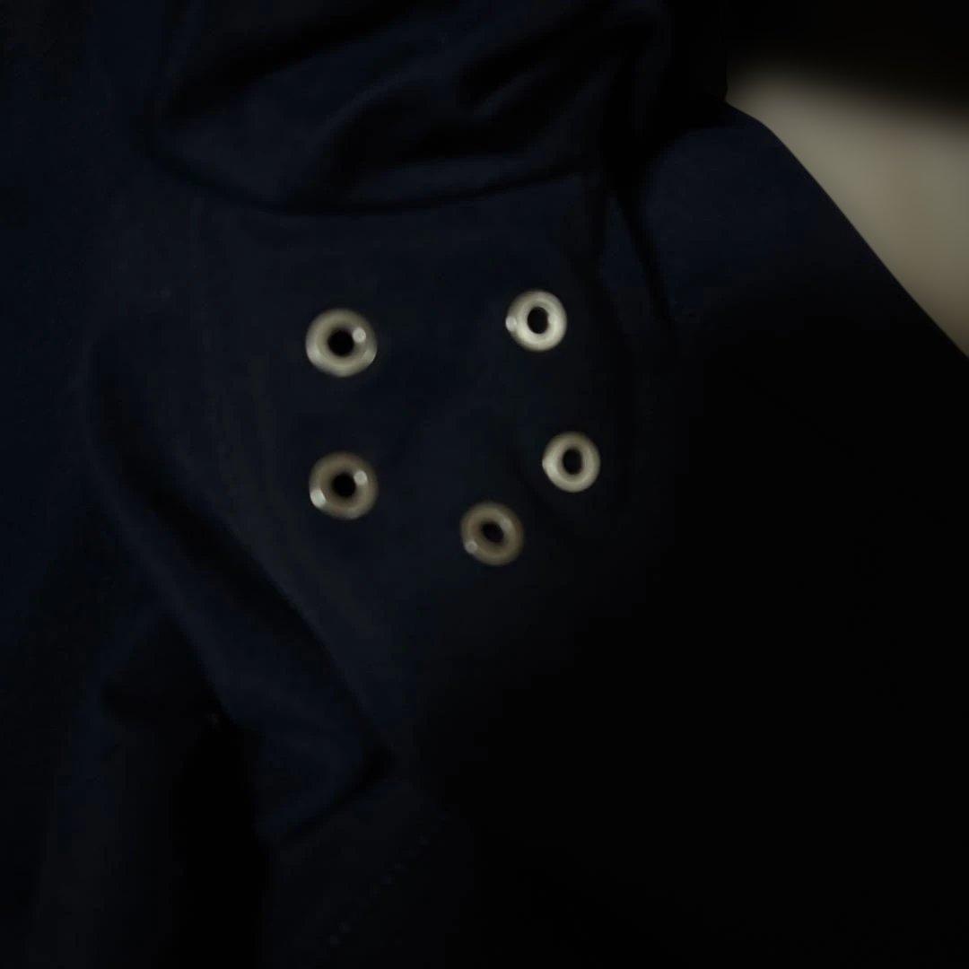 美品　マッキントッシュフィロソフィー　ネイビー ステンカラーコート