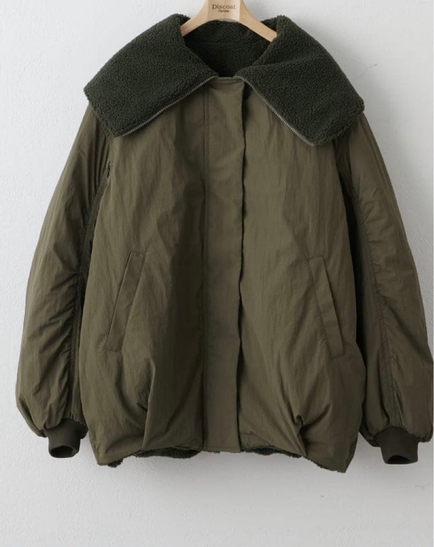 小顔見え◎ビッグカラーリバーシブルアウター≪WEB限定≫