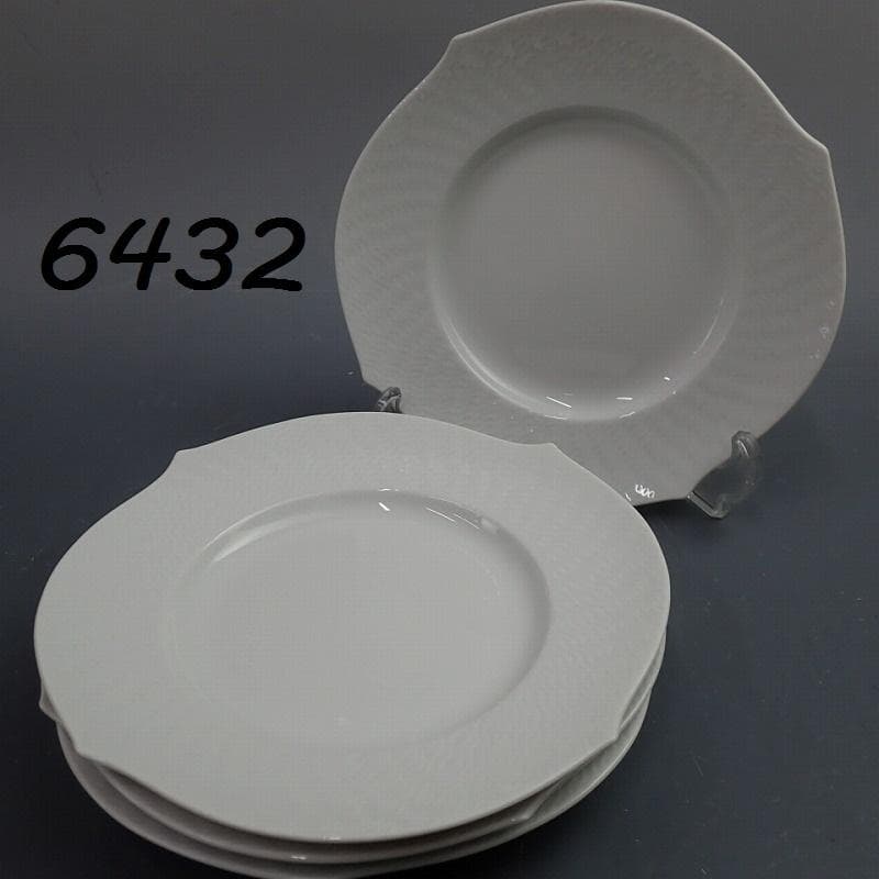 RU-6432　MEISSEN　波の戯れ　プレート　φ19cm　4客