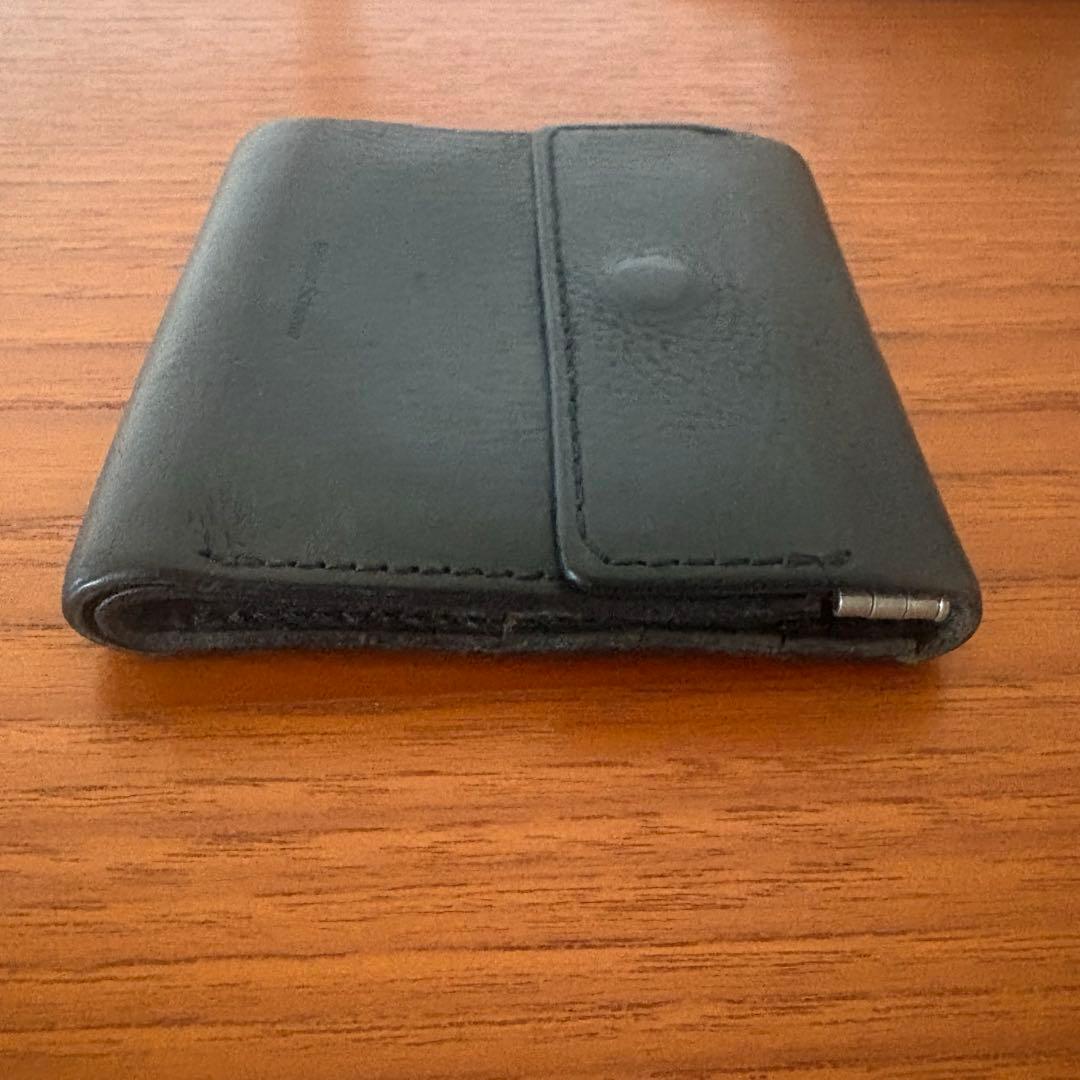 Hender Scheme clasp wallet　 黒　三つ折り　財布