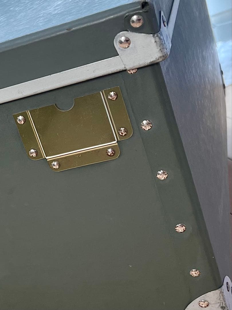 希少! 廃番グレー（超特大）無印良品 硬質パルプボックス 店舗用備品/ネーム付き