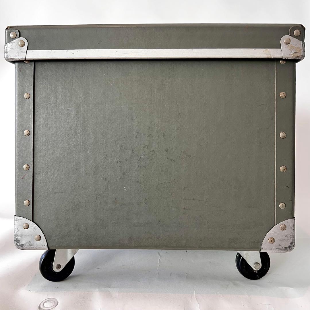 希少! 廃番グレー（超特大）無印良品 硬質パルプボックス 店舗用備品/ネーム付き