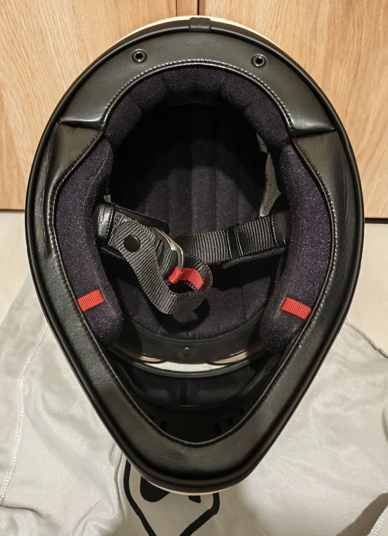 【美品】SHOEI EX-ZERO ホワイト　Lサイズ