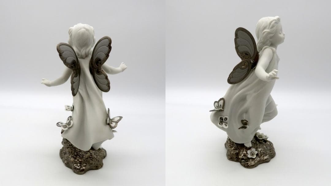 リヤドロ 蝶の妖精 Butterfly Wings Re-Deco フィギュリン