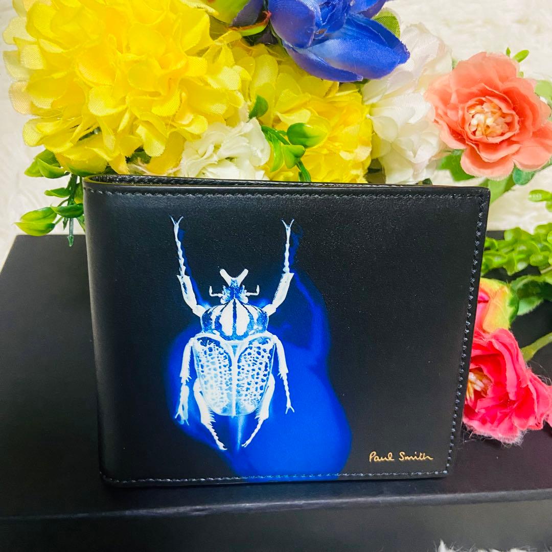 未使用✨本革✨Paul Smith✨ポールスミス✨ フォトビートル✨財布✨レザー