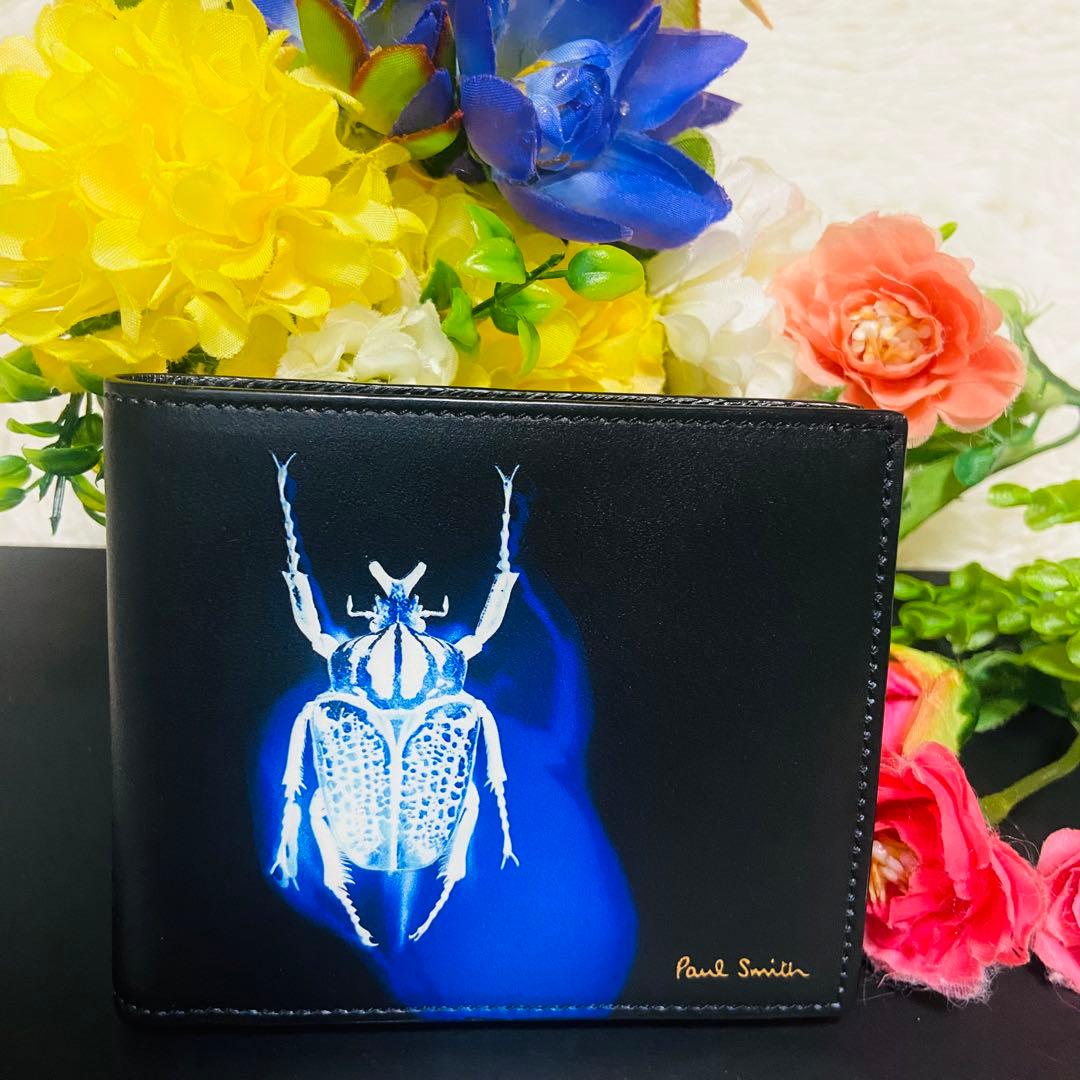 未使用✨本革✨Paul Smith✨ポールスミス✨ フォトビートル✨財布✨レザー