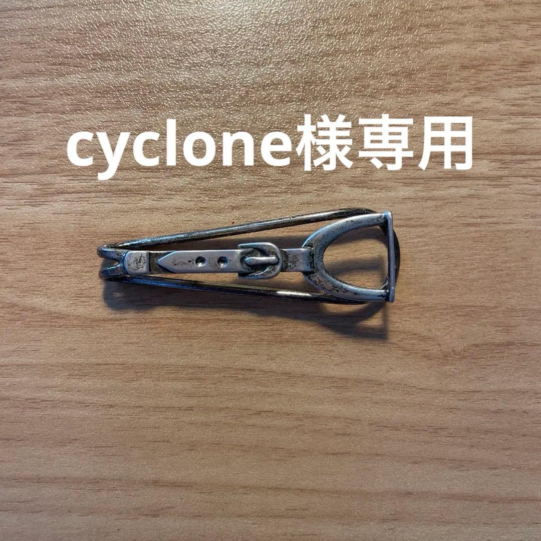 ポロ　ラルフローレン　シルバー マネークリップ　タイピン