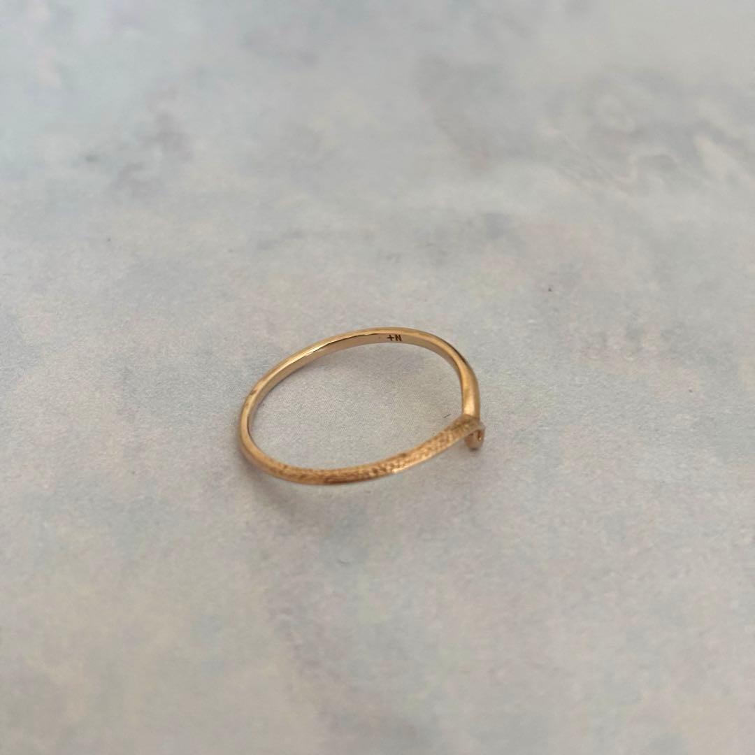 NOJESSノジェスk10 ダイヤモンド リング 7号