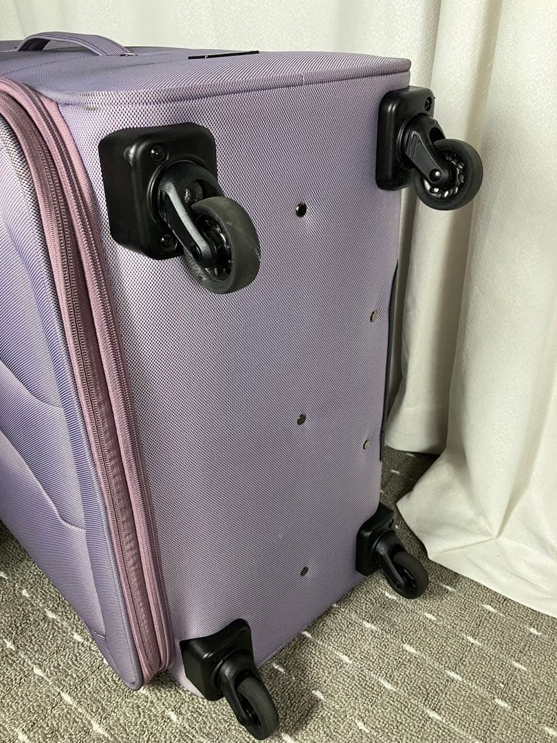 ACEアルザス TR スーツケース ラベンダー LL 93〜101L 拡張機能付