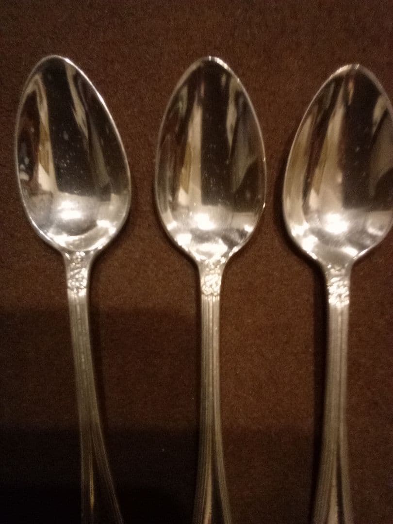 イギリス シルバーティースプーン ３本組 １９１５年