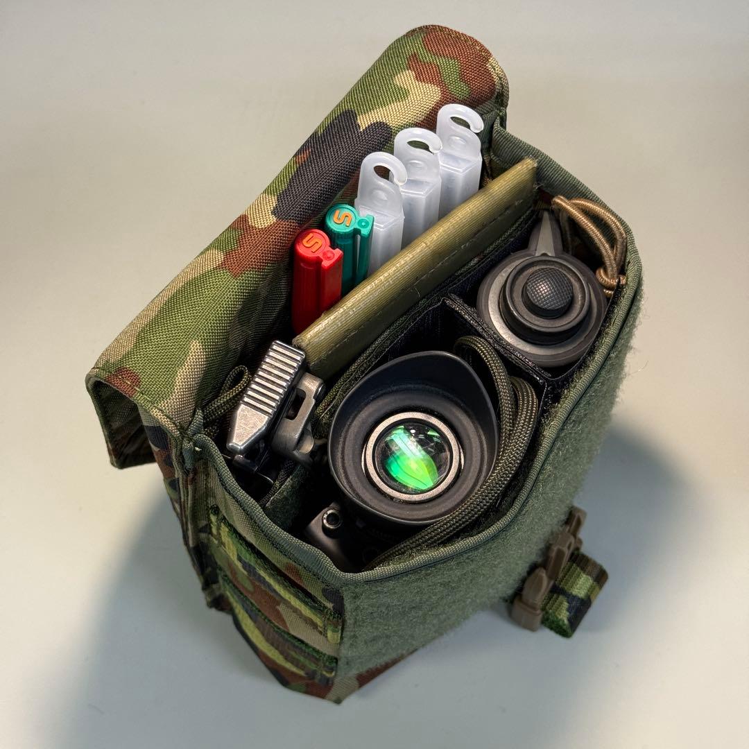 【さりえる】SpiritusSystems JSTAタイプポーチ　陸自迷彩