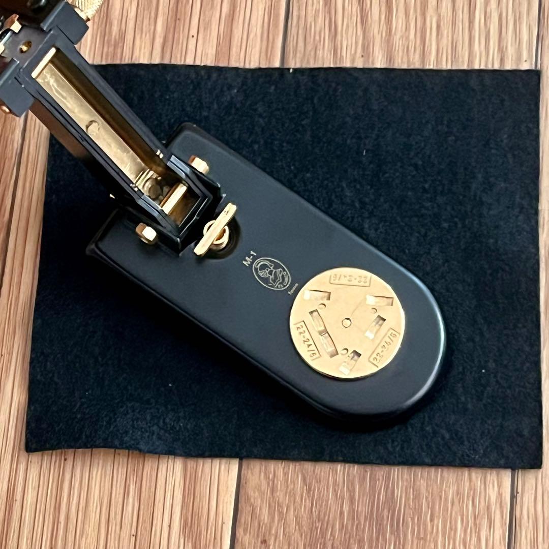 美品 スペイン製 エルカスコ 23KT ホッチキス ゴールド 18金 24金