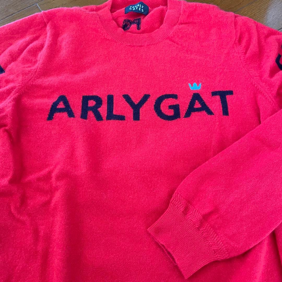 い*読様 PEARLY GATES ARLYGAT セーター カシミヤ