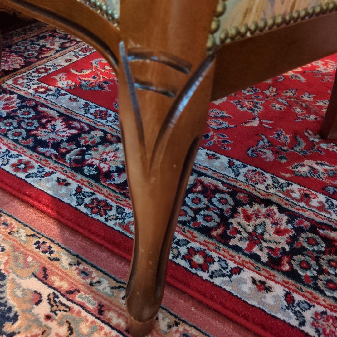 む*こ様 中世の貴族を思わせる素敵な『ハイ＆アームチェア』イタリア製